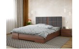 Кровать деревянная Прованс с мягким изголовьем ТМ Arbor Drev