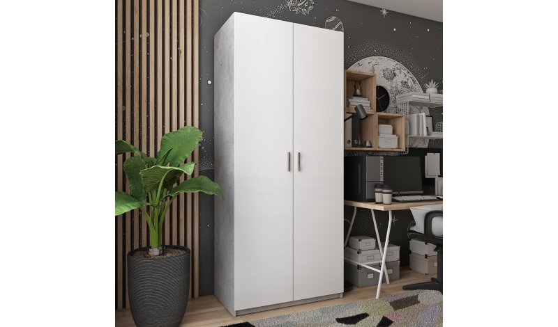   Шкаф для одежды Кен 2 ДСП 90х52х210 ТМ Doros