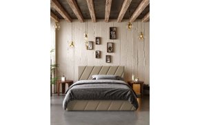 Ліжко м'яке Palermo/ Палермо без механізму ТМ Viorina Deko