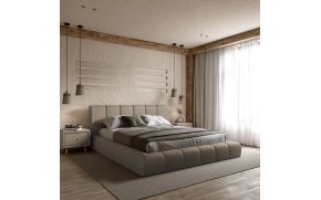 М'яке ліжко Podium/Подіум з механізмом ТМ Viorina Deko