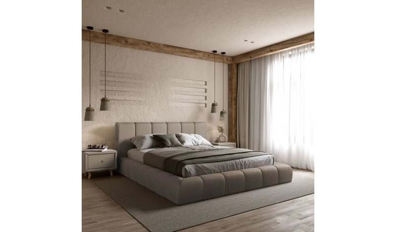 Кровать мягкая Podium/Подиум с механизмом ТМ Viorina Deko