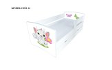 ✅Кровать детская Kinder-cool 80х170 см ТМ Viorina-Deko