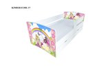 ✅Кровать детская Kinder-cool 80х170 см ТМ Viorina-Deko