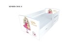 ✅Кровать детская Kinder-cool 80х170 см ТМ Viorina-Deko