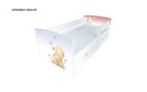 ✅Кровать детская Kinder-cool 80х170 см ТМ Viorina-Deko