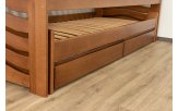 Кровать Мальва с дополнительным выдвижным спальным местом ТМ Дримка