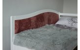 Кровать Софи с мягкой спинкой или МДФ ТМ Дримка